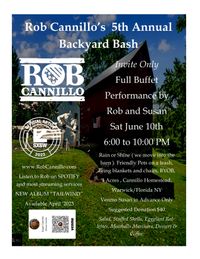 Rob Cannillo's Annual Summer Dinner and Show