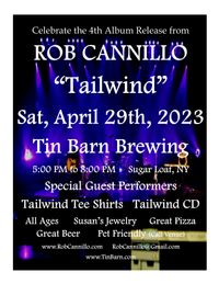 Rob Cannillo Album Release Party "Tailwind"