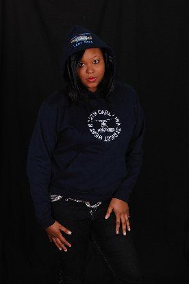 LADY SOUL NORTH CAROLINA STREET HEAT SERIES HOODIE without ZIPPER(Front View)
