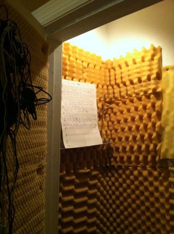 vocal booth
