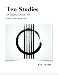 Ten Studies for Classical Guitar - Volume 1