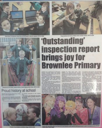 Brownlee's inspection report in 2011
