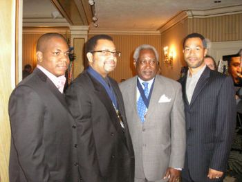 James Johnson Jr., James Johnson III, Rroger Sr., and Roger Humphries Jr.

