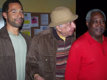 Roger Jr., Joe Harris and Roger Sr
