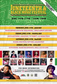 Roger Humphries & RH Factor Band Perform at Juneteenth Black Music - Jazz Day