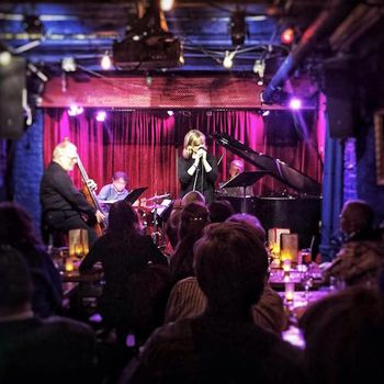 Playing to a full house at Cornelia Street Cafe, NYC!  (Feb 4, 2016)
