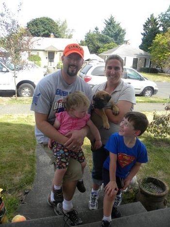 Hennan Family with our darling Light Pink Ruby
