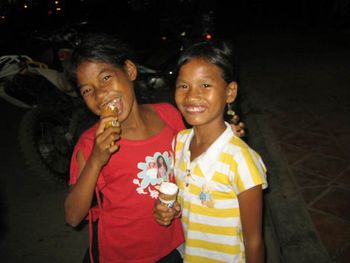 Ice Cream break, Siem Reap, Cambodia.
