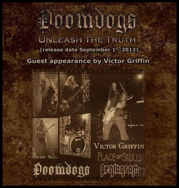 Victor Griffin (Pentagram) on Doomdogs album "Unleash The Truth"
