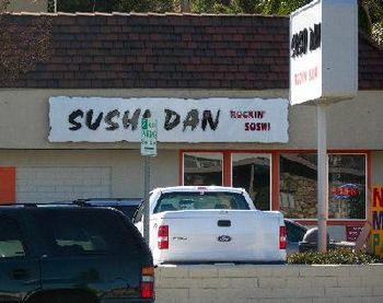 I hope this place is good. With a name like "Sushi Dan: Rockin' Sushi", it better be!

