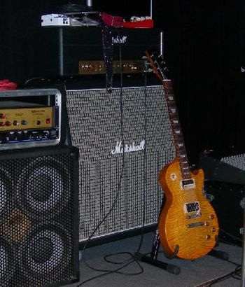 2 of my favorite tone machines waiting to rock in Blackhawk, CA
