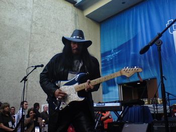 Cisco Robles - Jamming at NAMM
