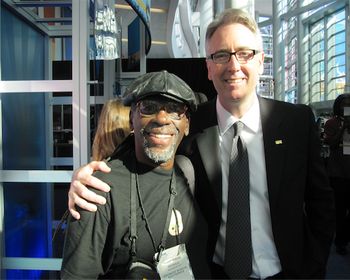 NAMM President Joe Lamond & Regi - Opening Day NAMM 2012
