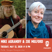 POSTPONED - Mike Agranoff and Zoe Mulford at Club Passim