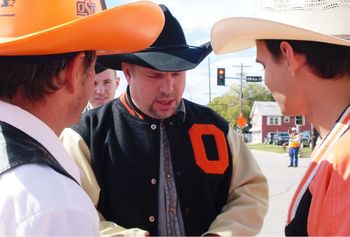 Rusty and Garth Brooks
