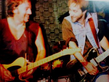 Bruce Springsteen and Bill Toms Nick's Fat City 1995
