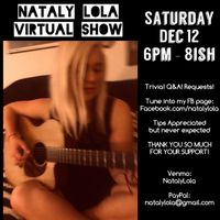 Nataly Lola Live From Her Bedroom! Tune in to: Facebook.com/natalylola