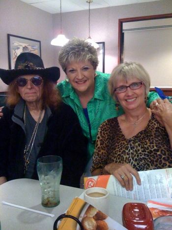 Gloria with Gary S. Paxton ( Producer of new album ) and wife, Vicki Sue
