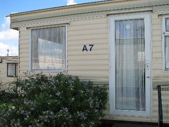 Static caravan: home base near Hamble, Hampshire (A7, but nowhere near the Pyramid Club)
