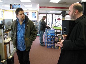 Cash Converters (pawn shop) in Shirley where, after careful deliberation, we purchased a keyboard as they are apparently un-rentable in the South of England
