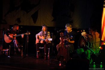 Oklahoma Music Hallo of Fame with Emily, Tom, and Greg; photo by Vicki Farmer
