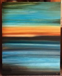 Painting: Puget Sound Sunset