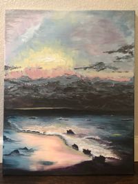 Painting: Vashon Island Storm Brewing