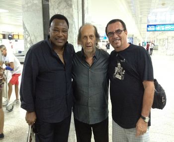 Michael O'Neill with Legends George Benson and Paco de Lucia
