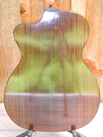 East Indian rosewood back
