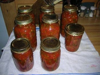 Organic salsa...from fifty feet away!
