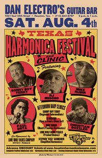 texas harmonica festival 2012 posters