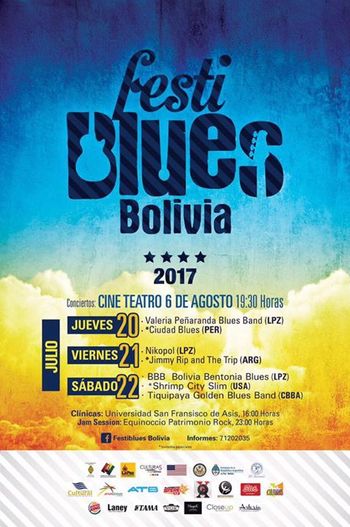 FestiBlues Bolivia, 2017
