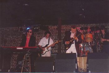 Myskyns Tavern 1989 with Walter "Lightnin' Bug" Rhodes
