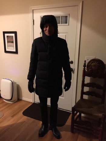 ready for the Portland snow, 2016
