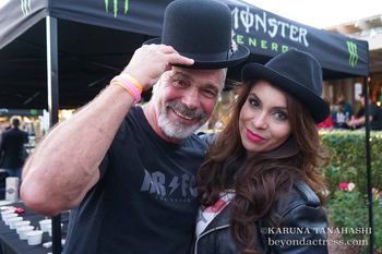 Danny Seraphine and Joanna Hernandez. Photo by Karuna Tanahashi
