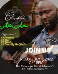 Ade Adu Live @ The Chandelier Bar