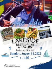 Ade Adu Live @ Lakeside Restaurant