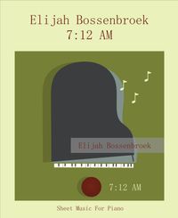 7:12 AM Sheet Music Book