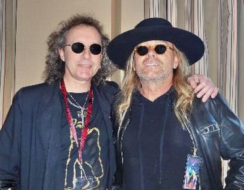 Johnny Bingo & Robin Zander CHEAP TRICK 2013
