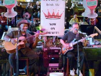 Unsere lieben Freunde Linear und Clyde live @ Silky O'Sullivan's - Memphis, Tennessee (Vereinigte Staaten von Amerika) - Foto: © 2013 by Erich Brandl
