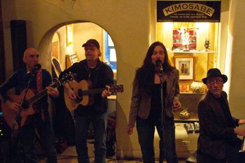 Don Conoscenti, Will Bell, Jennifer Peterson & Bob Andrews - Photo by Jim Cox
