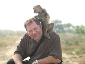 The India Customs inspection was a bit much during our show tour as you can tell by this image where show Director/Producer Jim Whirlow is searched by one of the officers on duty. Who by the way found
