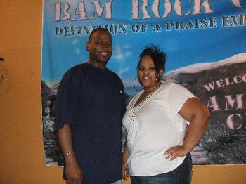 Me and Nique @ bamrock studios
