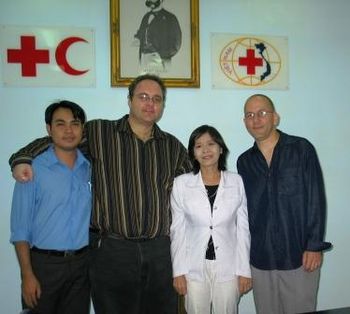 Meeting Vietnam Red Cross - with Matthew "Cadillac" Cooper
