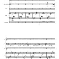 Disir" Full Score (SSA, Harp, Cello)