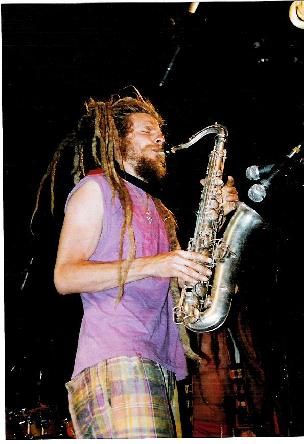 Andrew on Sax '96 at the Catalyst, a very talented musician and livicated family man.
