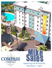 Mike Sales Sings Poolside at Compass Hotel by Margaritaville!