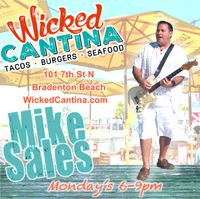 Mike Sales Sings on the deck!