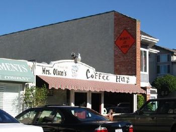 Mrs. Olsen's Awning on Hollywood Beach
