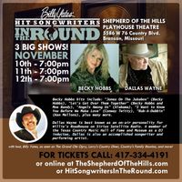 BILLY YATES' HIT SONGWRITERS IN THE ROUND with BECKY HOBBS & DALLAS WAYNE